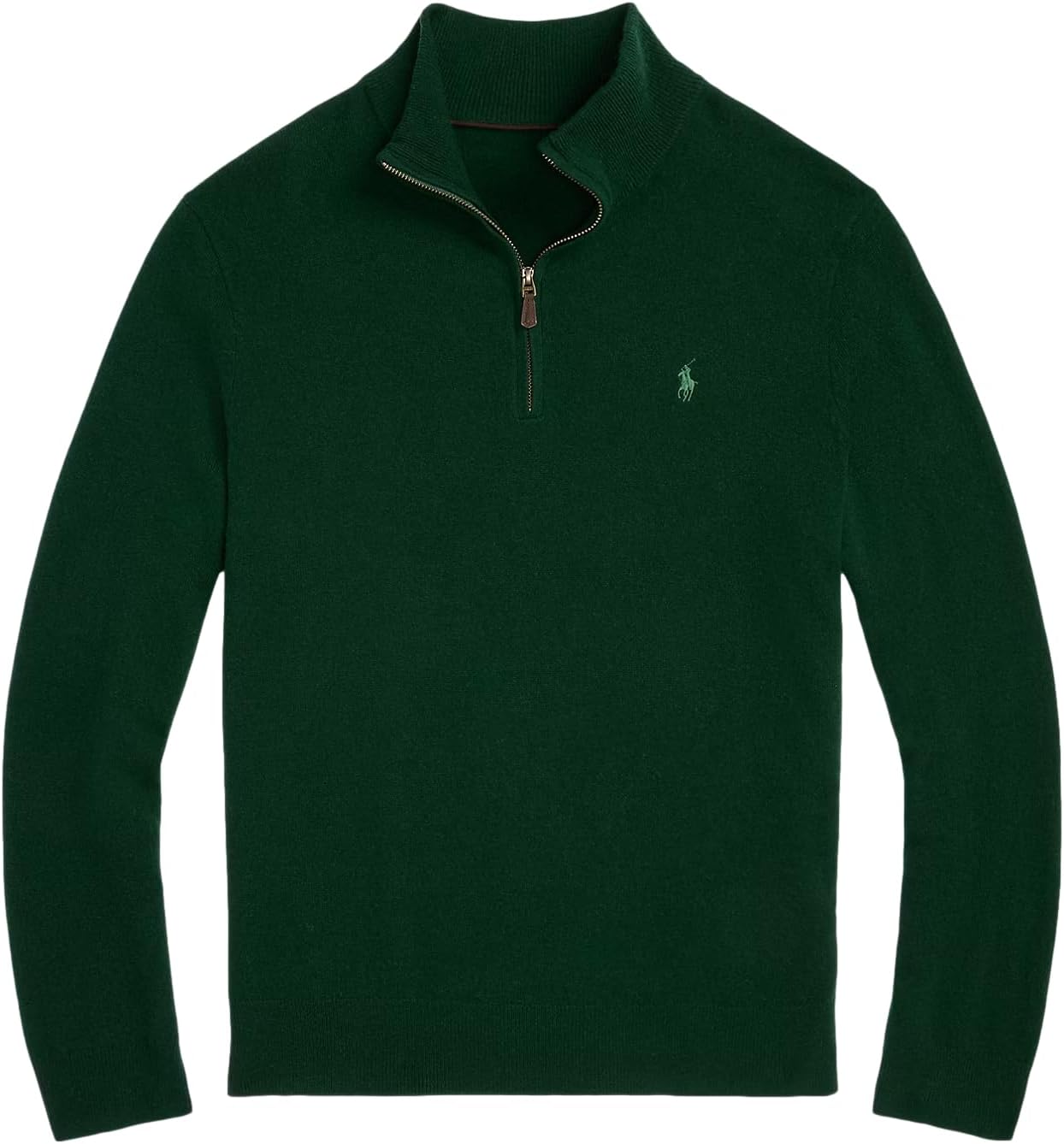POLO RALPH LAUREN Мужской свитер с четверть-молнией из шерстяной смеси, Green
POLO RALPH LAUREN Мужской свитер с четверть-молнией из шерстяной смеси, Green