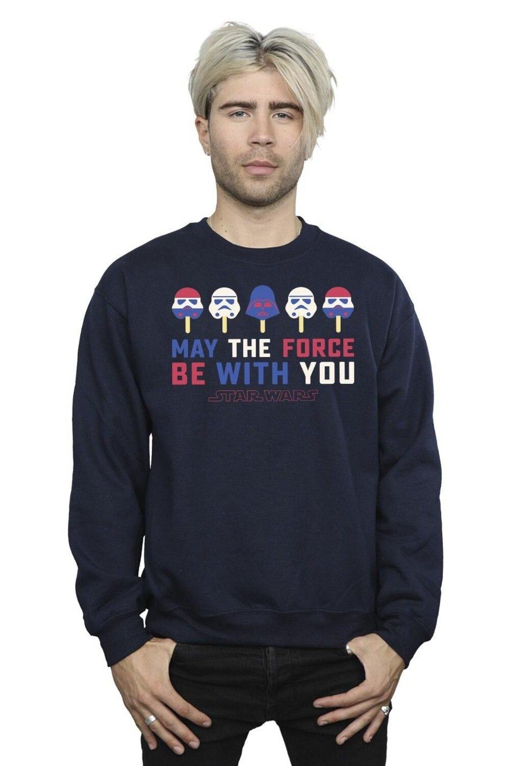 Толстовка May The Force Ice Pops Star Wars, темно-синий
Толстовка May The Force Ice Pops Star Wars, темно-синий