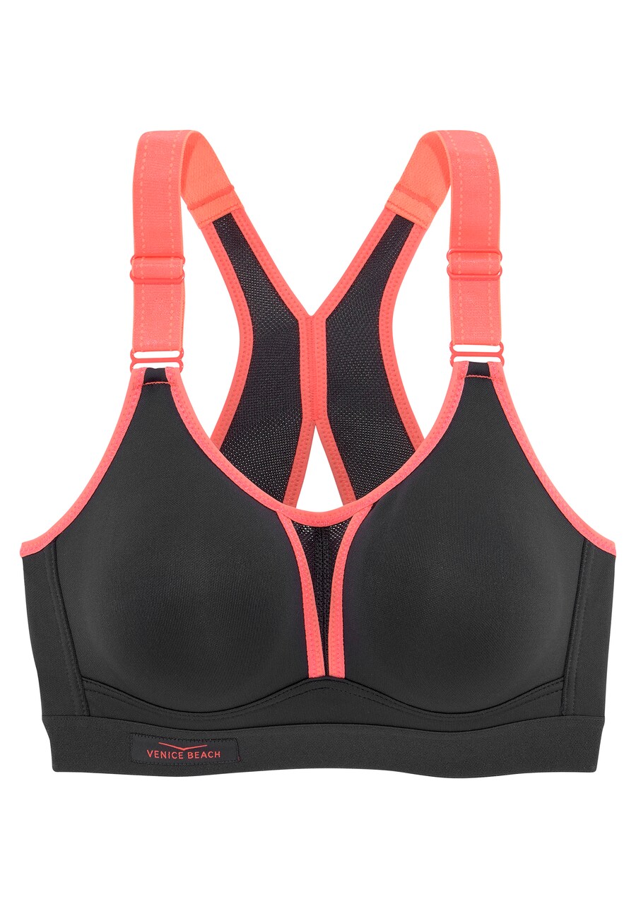 Спортивный бюстгальтер-бралетт VENICE BEACH, антрацит
Спортивный бюстгальтер-бралетт VENICE BEACH, антрацит