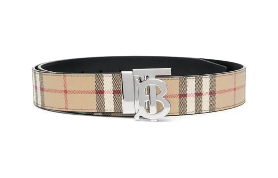 Кожаный ремень мужской Burberry 
Кожаный ремень мужской Burberry