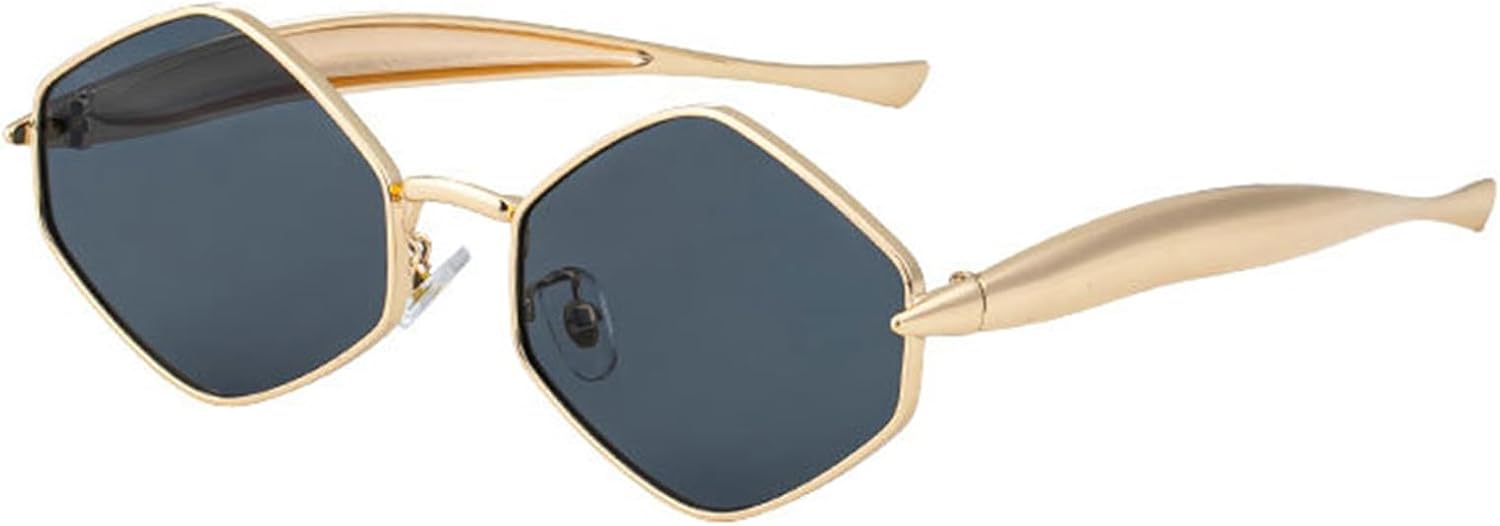 Женские солнцезащитные очки Hexagon Punk 2025, роскошные винтажные классические металлические многоугольные солнцезащитные очки для женщин, защита от УФ-излучения UV400 helena, C1
Женские солнцезащитные очки Hexagon Punk 2025, роскошные винтажные классические металлические многоугольные солнцезащитные очки для женщин, защита от УФ-излучения UV400 helena, C1