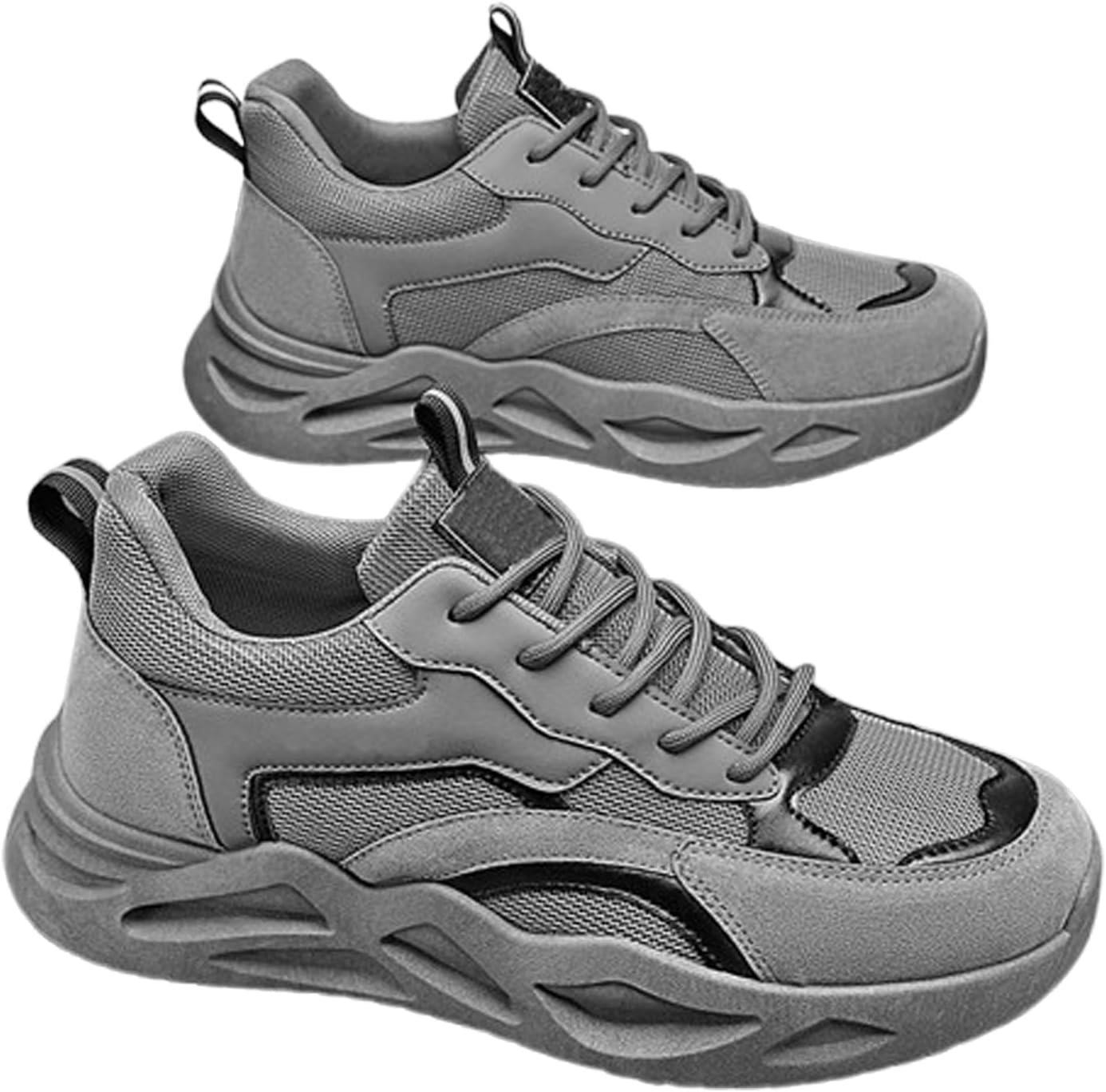 Мужские баскетбольные кроссовки; легкие нескользящие кроссовки для уличного спорта, дышащие теннисные кроссовки с амортизацией и обувь Generic, серый
Мужские баскетбольные кроссовки; легкие нескользящие кроссовки для уличного спорта, дышащие теннисные кроссовки с амортизацией и обувь Generic, серый