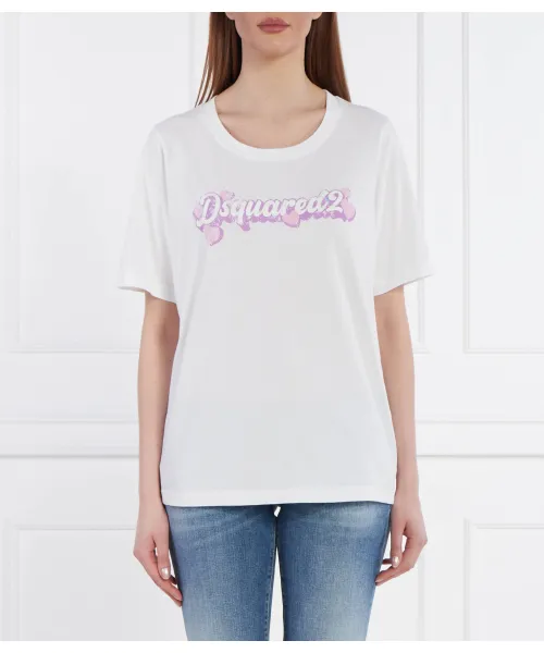 Футболка с удобной посадкой Loose fit Dsquared2, белый
Футболка с удобной посадкой Loose fit Dsquared2, белый