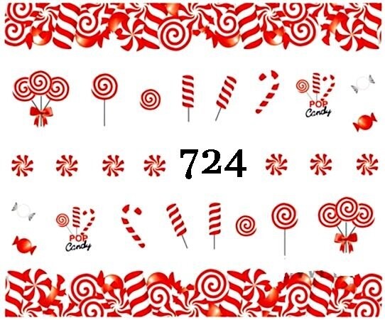 Водные наклейки для ногтей - №724, Raisin
Водные наклейки для ногтей - №724, Raisin