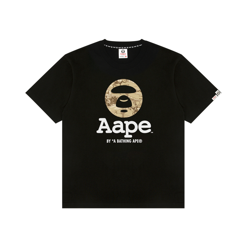 Футболка с принтом логотипа A Bathing APE Aape, черный
Футболка с принтом логотипа A Bathing APE Aape, черный