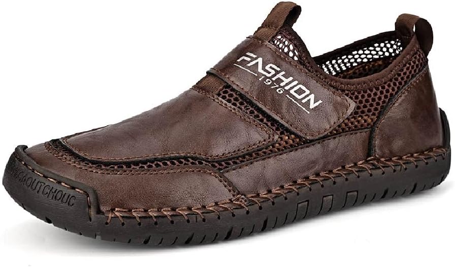 Мужские повседневные лоферы Asifn, дышащие, противоскользящие, комфортные для ходьбы, деловые кожаные туфли, коричневый
Мужские повседневные лоферы Asifn, дышащие, противоскользящие, комфортные для ходьбы, деловые кожаные туфли, коричневый