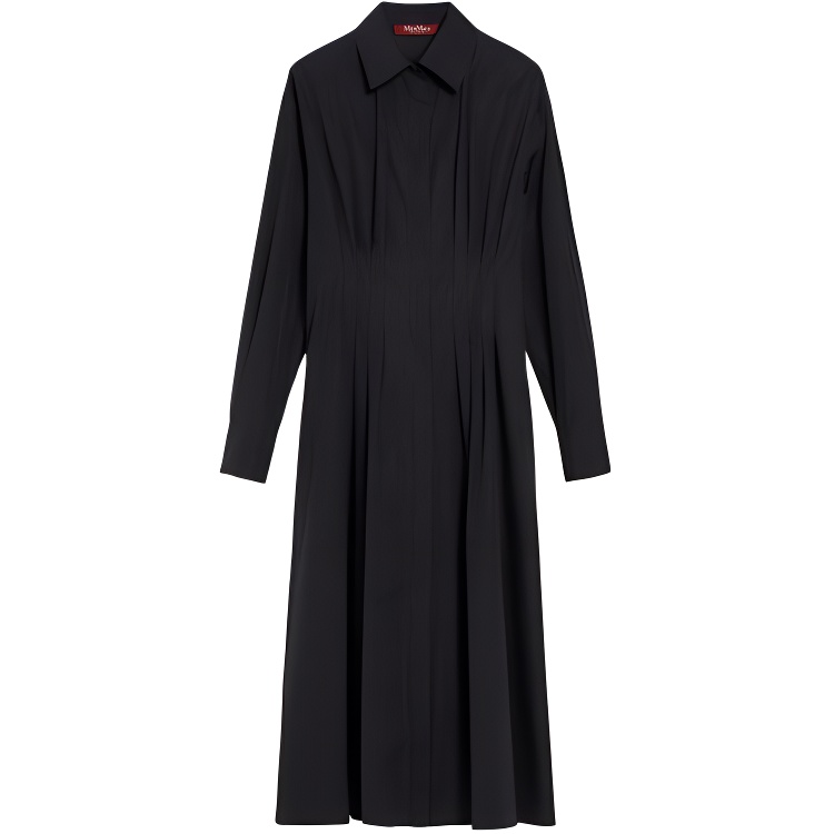 MaxMara Длинное платье с рукавами женское черное
MaxMara Длинное платье с рукавами женское черное