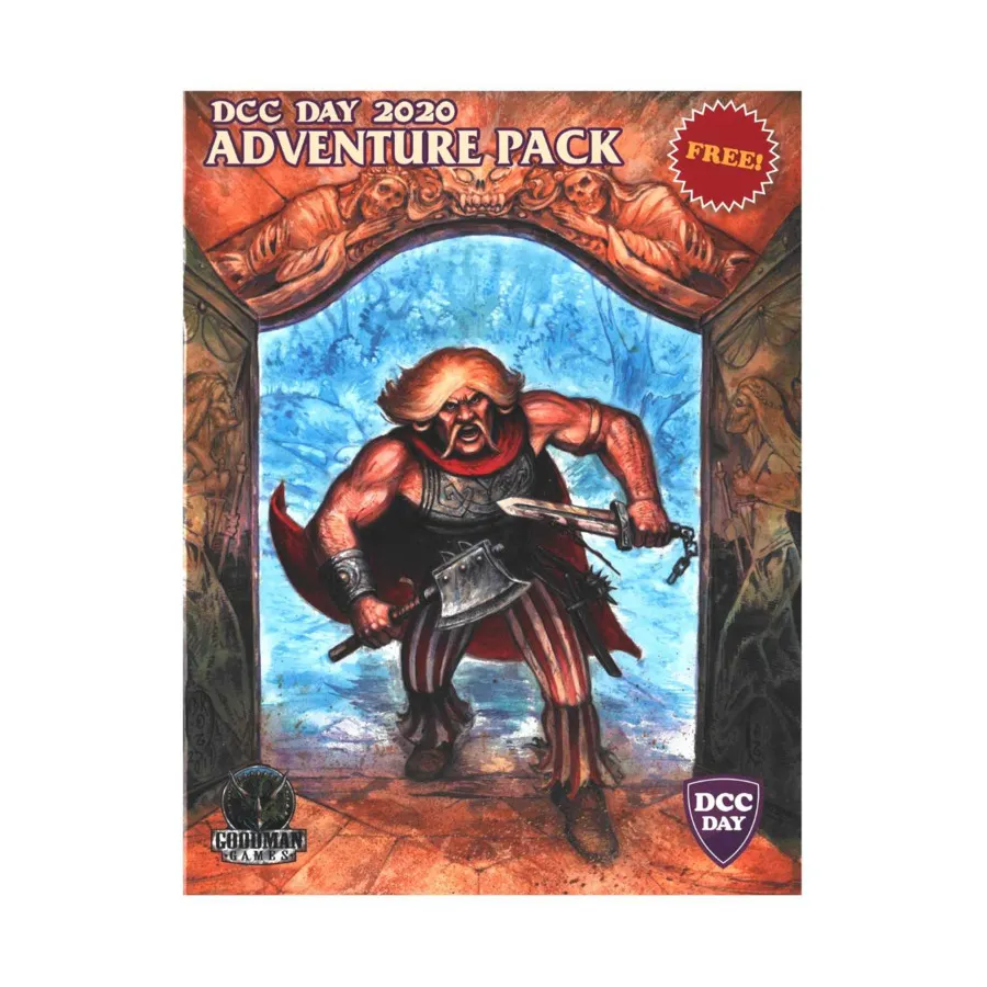 DCC Day 2020 - Adventure Pack, Dungeon Crawl Classics Role Playing Games (Goodman Games), мягкая обложка
DCC Day 2020 - Adventure Pack, Dungeon Crawl Classics Role Playing Games (Goodman Games), мягкая обложка