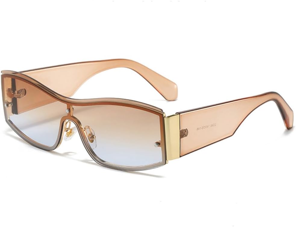 Роскошные цельные солнцезащитные очки большого размера для мужчин и женщин, модные солнцезащитные очки без оправы, женские очки с защитой от УФ-излучения UV400, SUN2081 Generic, Tea Blue
Роскошные цельные солнцезащитные очки большого размера для мужчин и женщин, модные солнцезащитные очки без оправы, женские очки с защитой от УФ-излучения UV400, SUN2081 Generic, Tea Blue