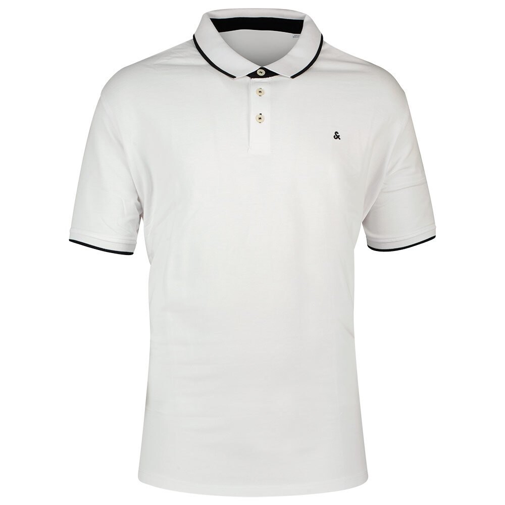 Поло с коротким рукавом Jack & Jones Paulos, белый 
Поло с коротким рукавом Jack & Jones Paulos, белый