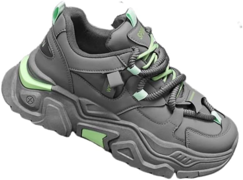 Мужские спортивные кроссовки на толстой подошве с хорошей вентиляцией- легкая амортизация, модный и повседневный стиль, комфорт в течение всего дня Hoalox, серый
Мужские спортивные кроссовки на толстой подошве с хорошей вентиляцией- легкая амортизация, модный и повседневный стиль, комфорт в течение всего дня Hoalox, серый