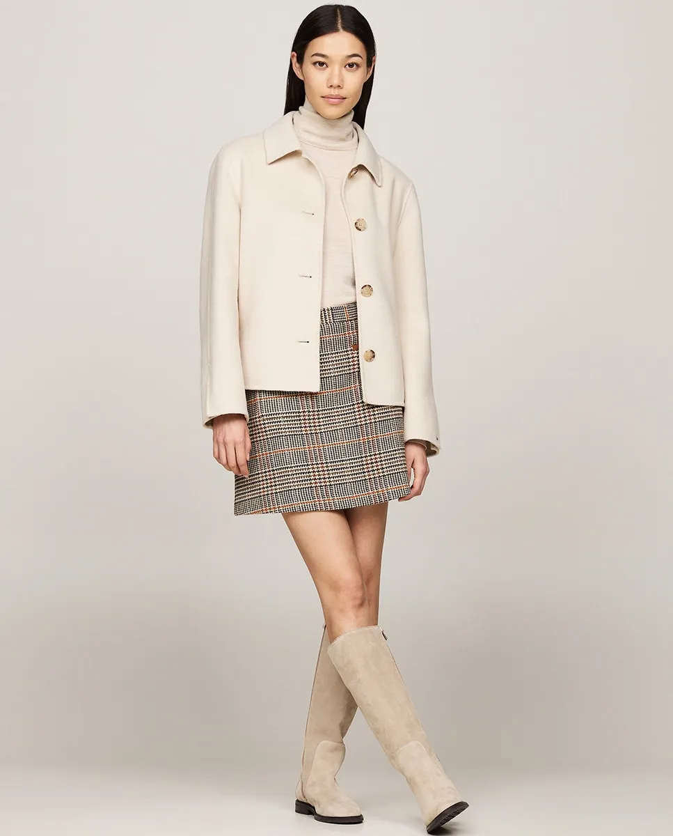 Мини-юбка из твида Tommy Hilfiger, коричневый
Мини-юбка из твида Tommy Hilfiger, коричневый