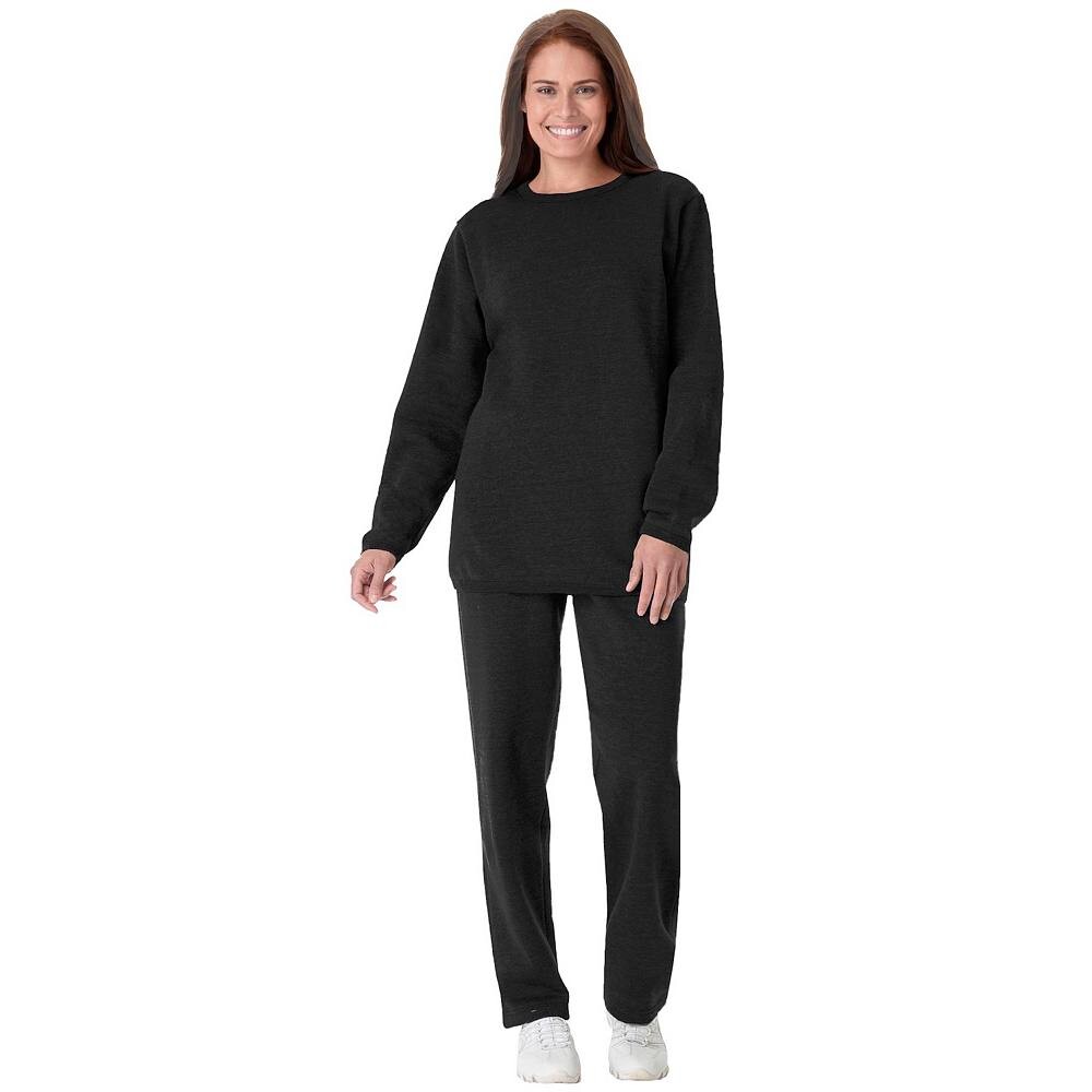 Женщина в женском флисовом свитшоте больших размеров Woman Within, черный
Женщина в женском флисовом свитшоте больших размеров Woman Within, черный