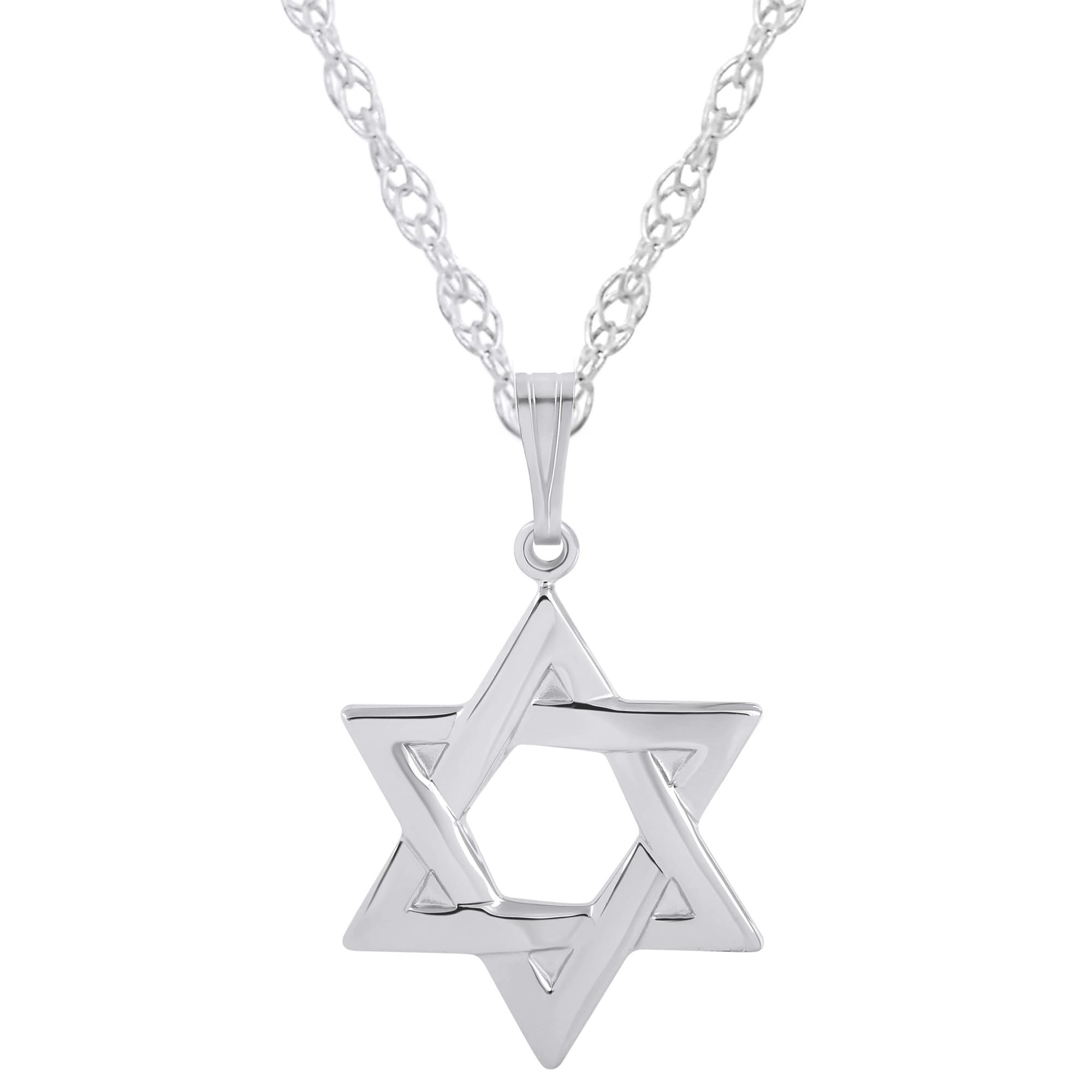 Ожерелье с подвеской «Звезда Давида» из стерлингового серебра Glistening Jewels, Sterling Silver
Ожерелье с подвеской «Звезда Давида» из стерлингового серебра Glistening Jewels, Sterling Silver