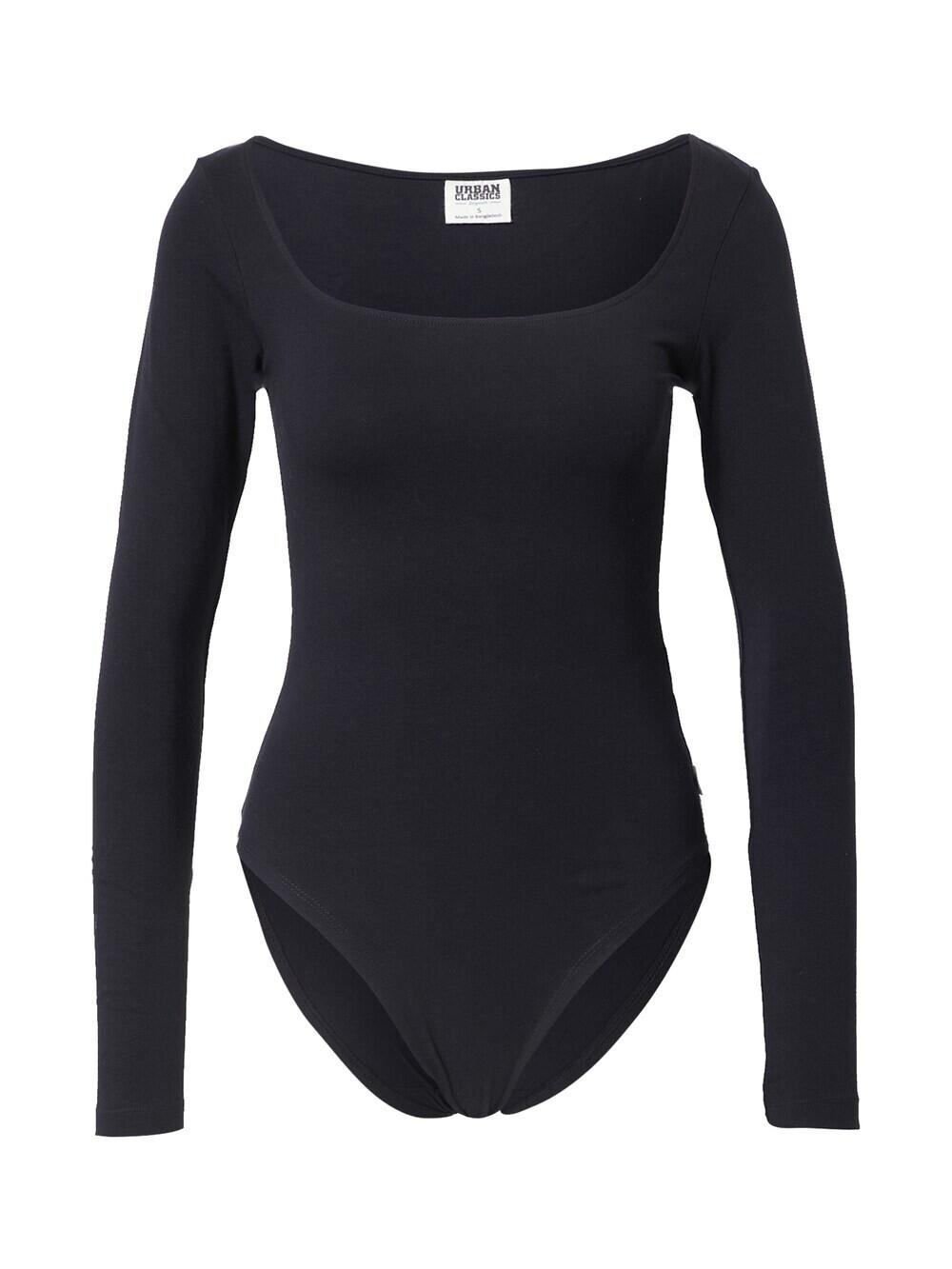 Боди-рубашка Urban Classics, черный
Боди-рубашка Urban Classics, черный