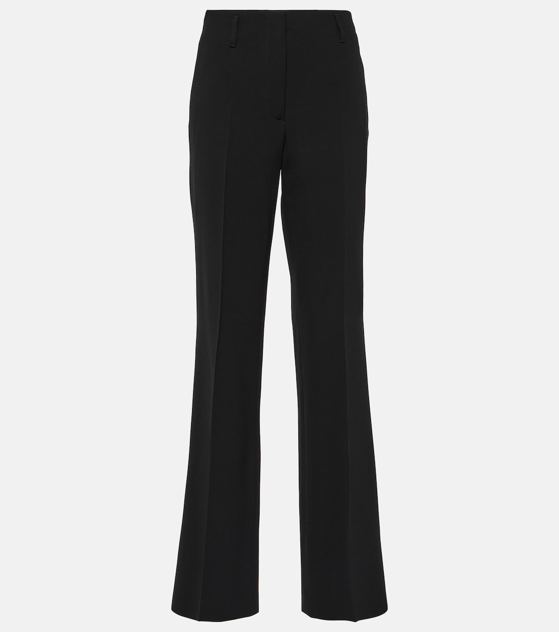 Прямые брюки из смесовой шерсти с высокой посадкой Dries Van Noten, черный
Прямые брюки из смесовой шерсти с высокой посадкой Dries Van Noten, черный