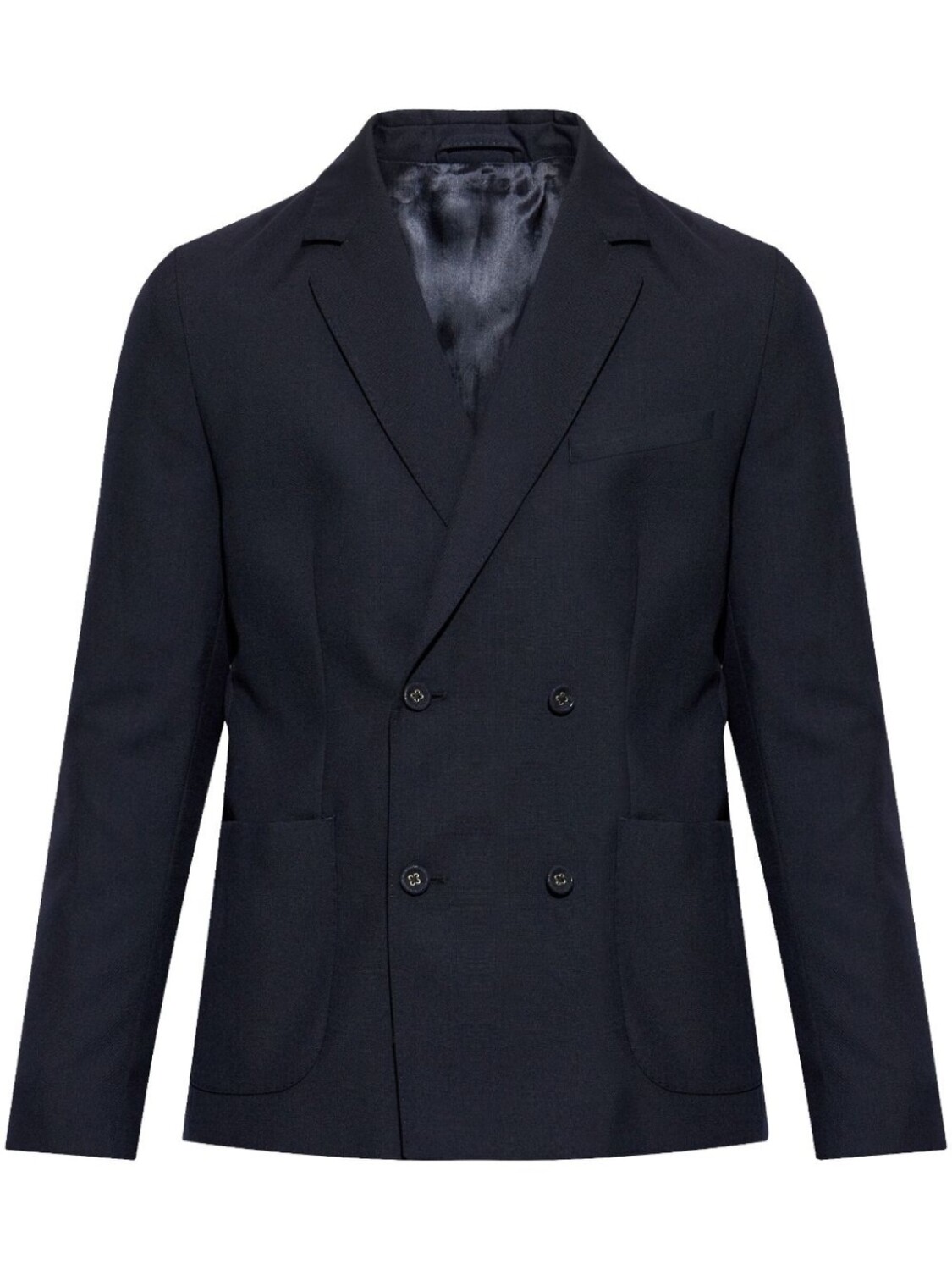 Officine Generale двубортный блейзер, синий
Officine Generale двубортный блейзер, синий