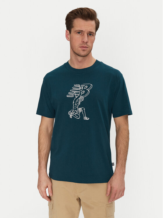 Футболка свободного кроя MT51978 New Balance, зеленый
Футболка свободного кроя MT51978 New Balance, зеленый