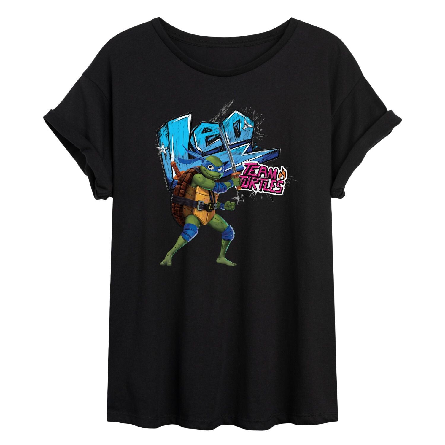 Футболка с струящимся рисунком Лео для подростков TMNT Teenage Mutant Ninja Turtles Mutant Mayhem Leo Licensed Character, черный
Футболка с струящимся рисунком Лео для подростков TMNT Teenage Mutant Ninja Turtles Mutant Mayhem Leo Licensed Character, черный