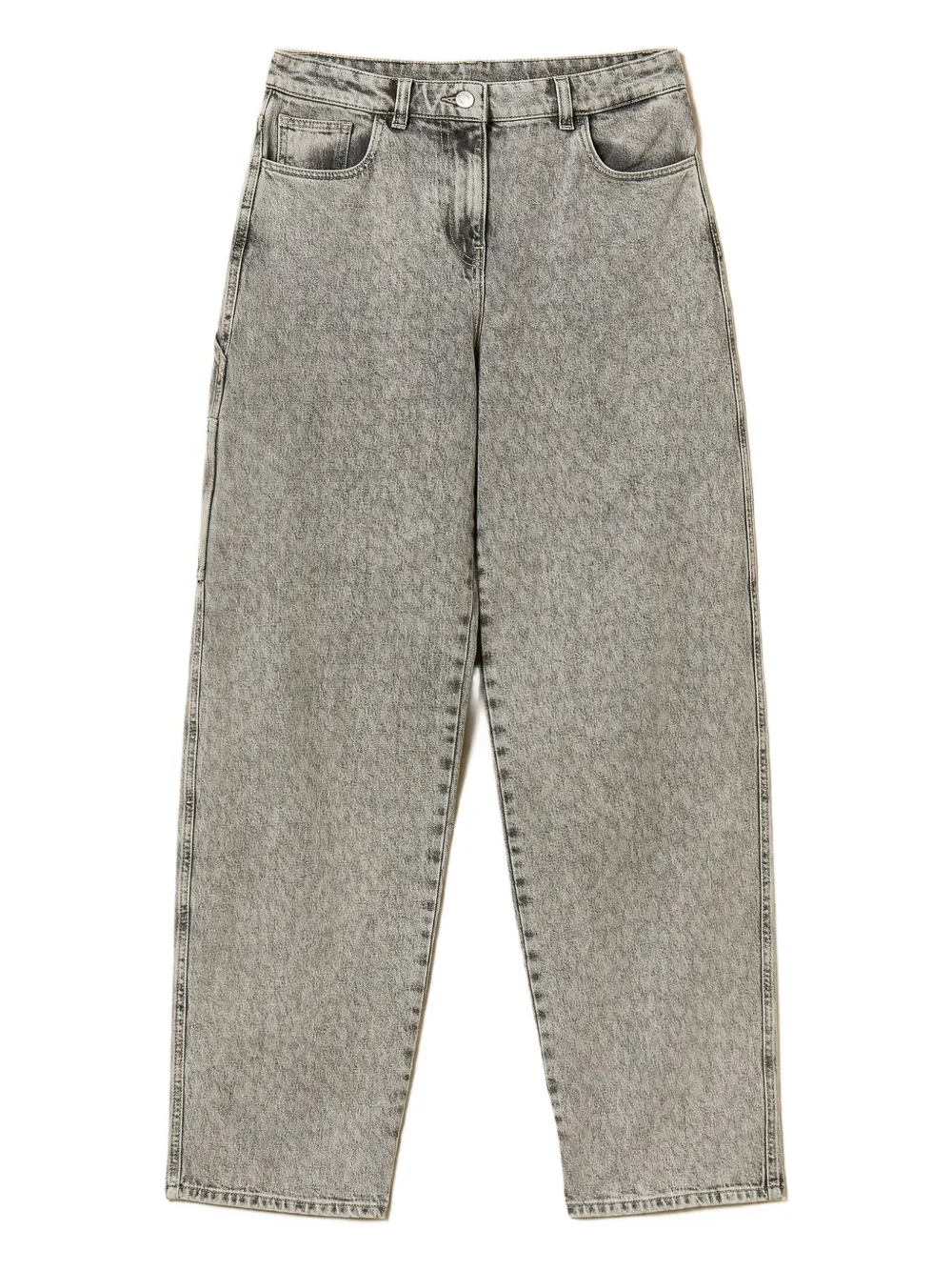 Джинсы с накладными карманами и нашивкой-логотипом TWINSET, серый
Джинсы с накладными карманами и нашивкой-логотипом TWINSET, серый