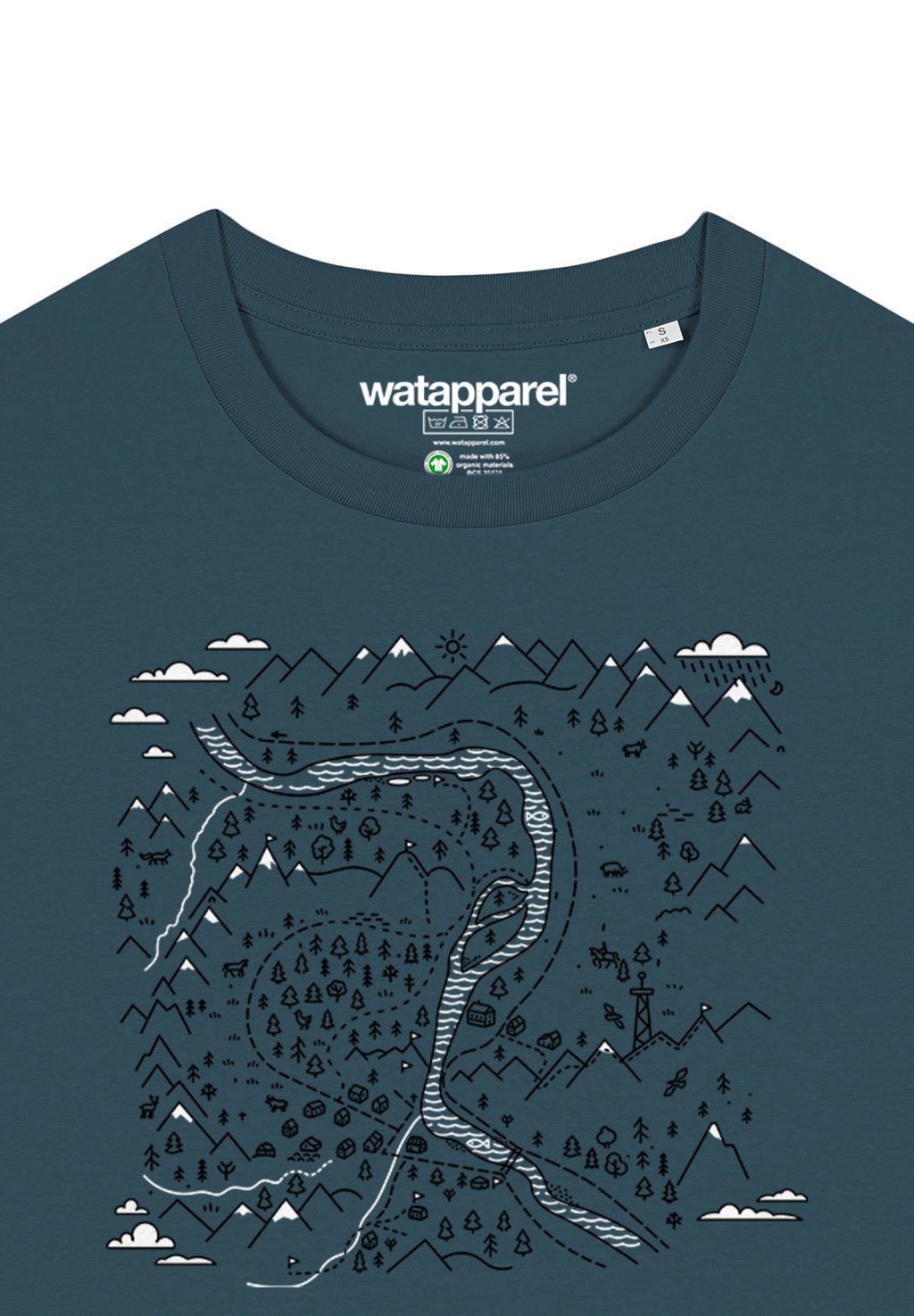 Футболка с принтом LANDSCHAFT watapparel, бирюзовый
Футболка с принтом LANDSCHAFT watapparel, бирюзовый