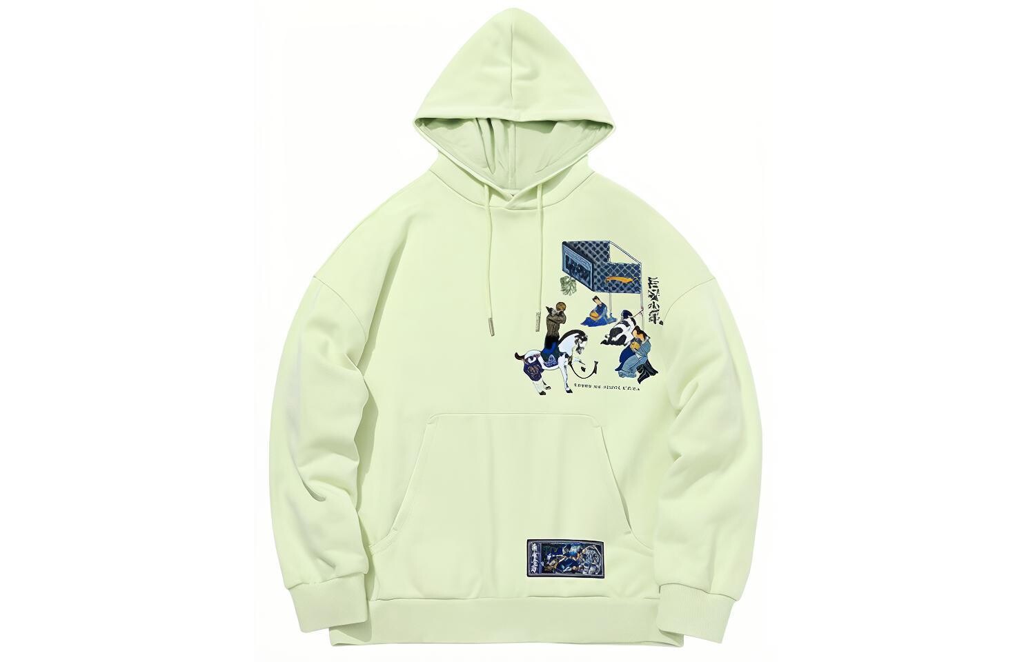 Толстовка мужская фруктово-розово-зеленая Lining, зеленый
Толстовка мужская фруктово-розово-зеленая Lining, зеленый