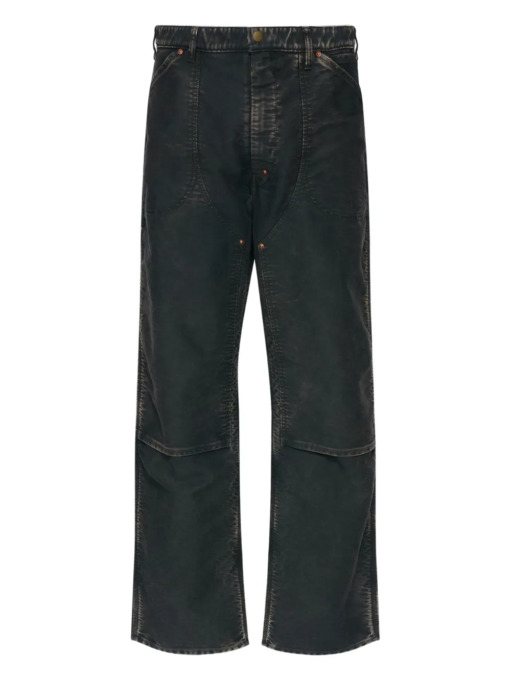 Брюки с эффектом потертости MAISON MARGIELA, черный
Брюки с эффектом потертости MAISON MARGIELA, черный