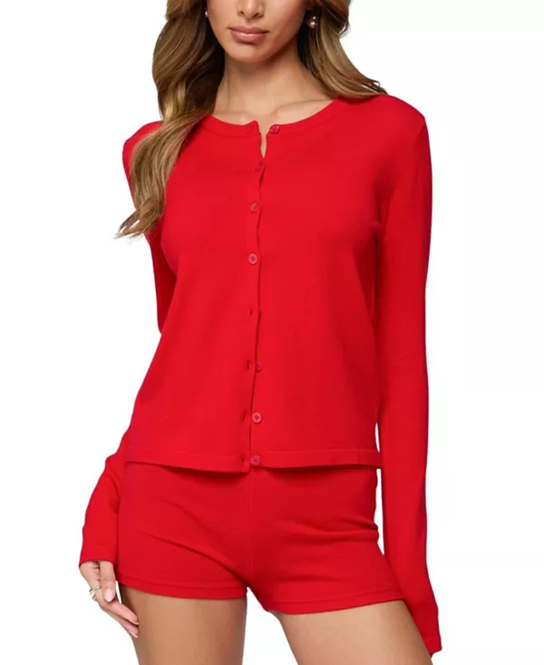 Кардиган Maycee на пуговицах Edikted, красный
Кардиган Maycee на пуговицах Edikted, красный