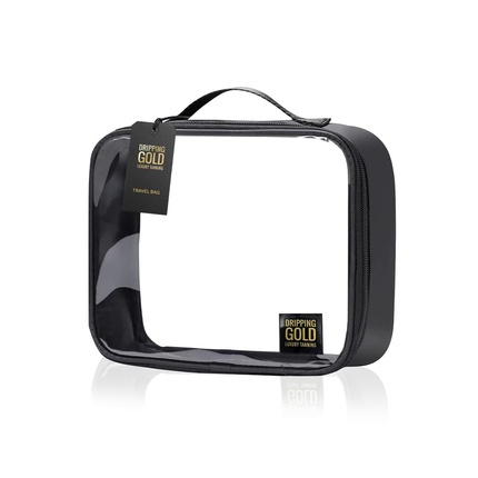 Прозрачная дорожная сумка, водонепроницаемая косметичка для макияжа Dripping Gold
Прозрачная дорожная сумка, водонепроницаемая косметичка для макияжа Dripping Gold