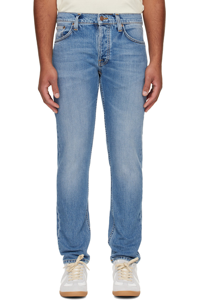 Nudie Jeans Синие джинсы для олли из цельного куска ткани
Nudie Jeans Синие джинсы для олли из цельного куска ткани