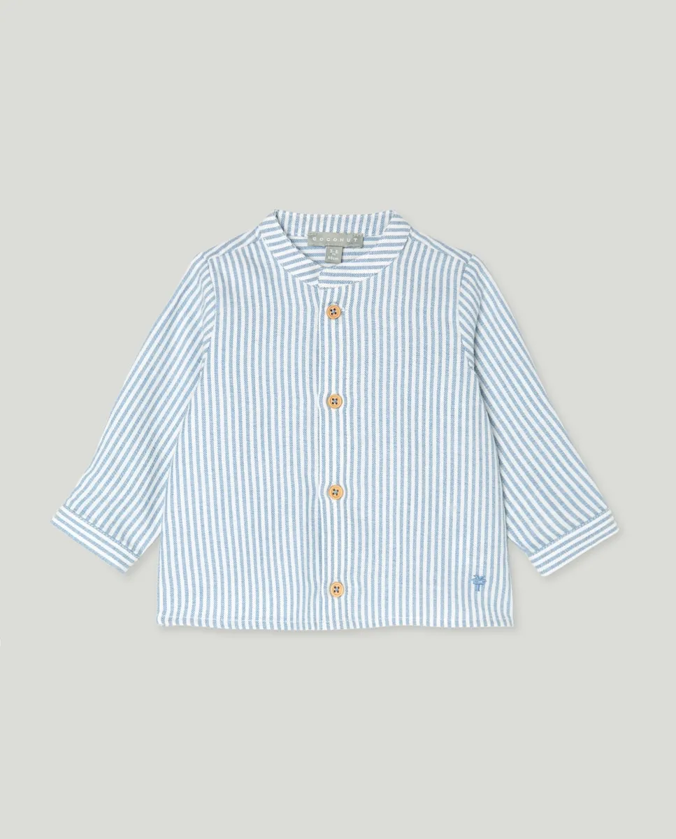 Рубашка в полоску с длинным рукавом villela и воротником мао для малыша Coconut El Corte Inglés, синий
Рубашка в полоску с длинным рукавом villela и воротником мао для малыша Coconut El Corte Inglés, синий