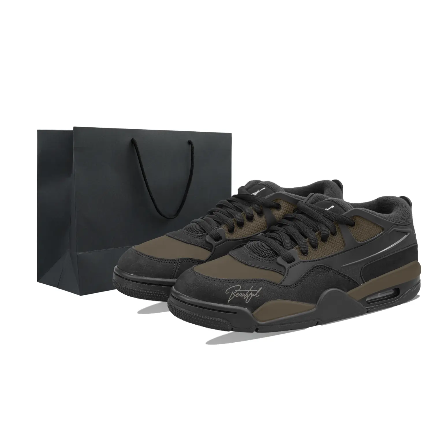 Jordan Кроссовки Air 4 RM 'Black Cat' Abrasion Resistant Low top Vintage Unisex черные коричневые
Jordan Кроссовки Air 4 RM 'Black Cat' Abrasion Resistant Low top Vintage Unisex черные коричневые