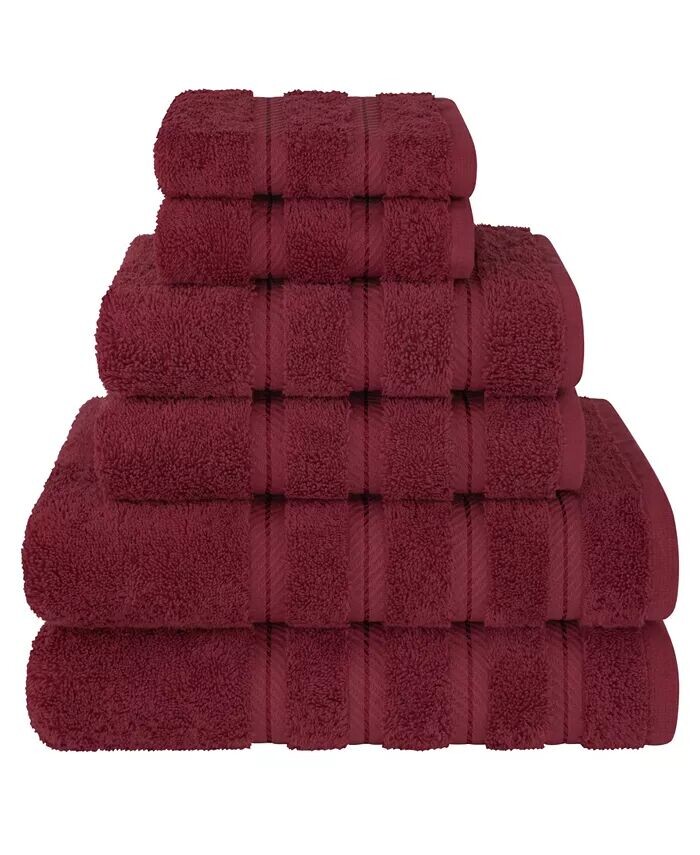 Роскошный комплект полотенец из 6 предметов из 100% хлопка American Soft Linen, красный
Роскошный комплект полотенец из 6 предметов из 100% хлопка American Soft Linen, красный