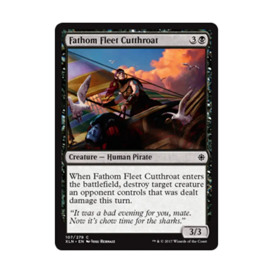 CCG Головорез флота Бездны (C), MTG - Ixalan
CCG Головорез флота Бездны (C), MTG - Ixalan