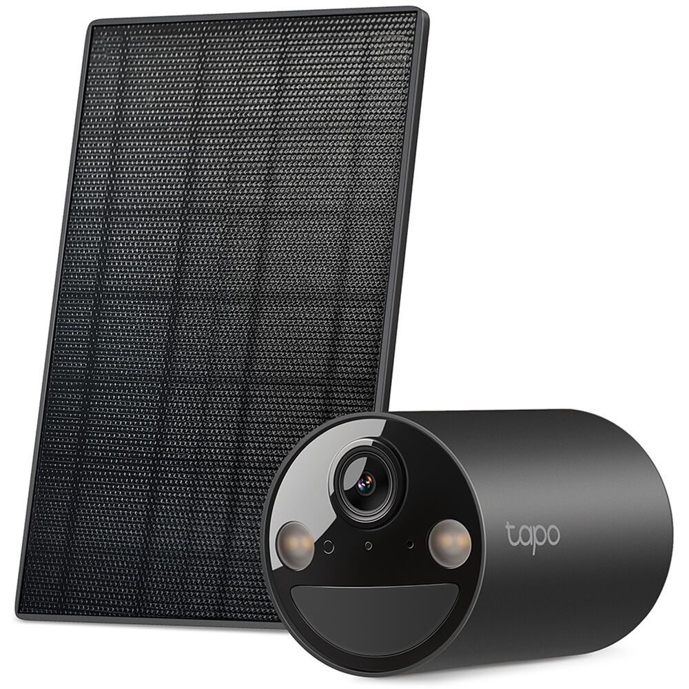 Комплект интеллектуальной беспроводной камеры видеонаблюдения TP-Link Tapo C403 с питанием от солнечной батареи (черный) 
Комплект интеллектуальной беспроводной камеры видеонаблюдения TP-Link Tapo C403 с питанием от солнечной батареи (черный)
