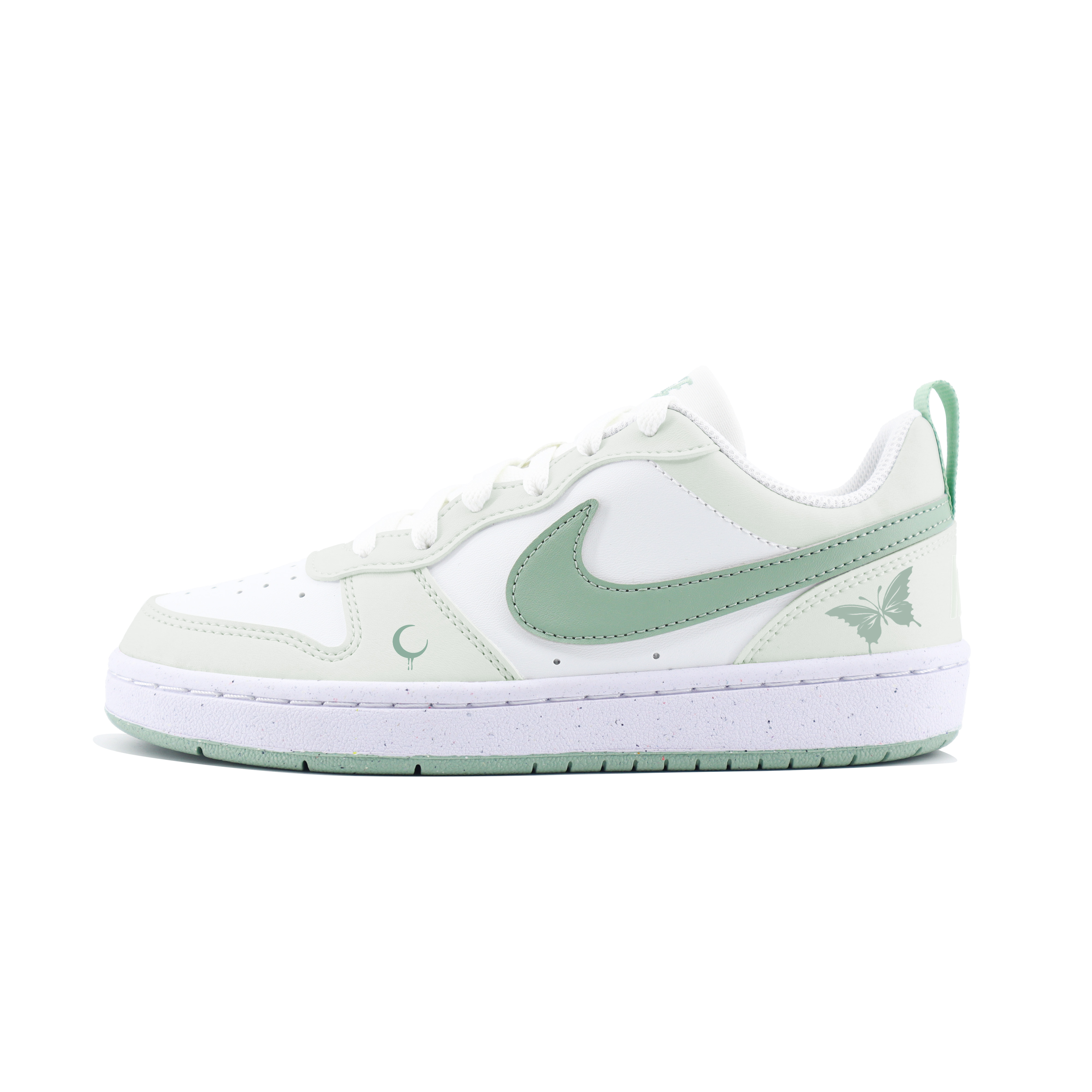 Детские кроссовки для скейтбординга Court Borough Low Recraft с противоскользящей подошвой и износостойкими подошвами для подростков Nike, белый/зеленый
Детские кроссовки для скейтбординга Court Borough Low Recraft с противоскользящей подошвой и износостойкими подошвами для подростков Nike, белый/зеленый