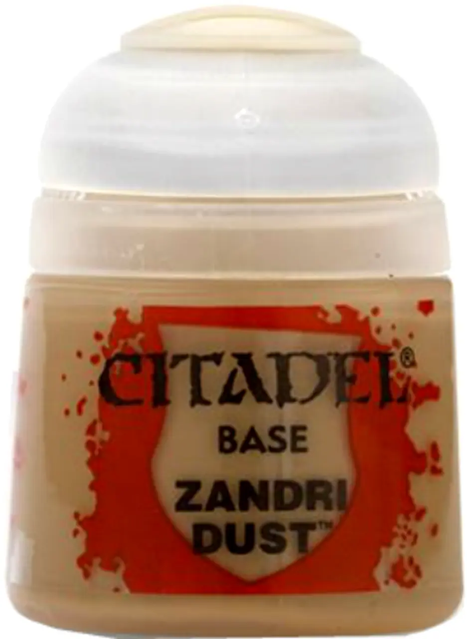 Аксессуары Citadel Base Paint: Zandri Dust (12ml)
Аксессуары Citadel Base Paint: Zandri Dust (12ml)