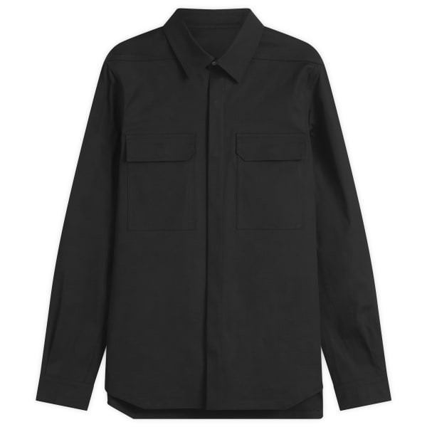 Верхняя рубашка Rick Owens, черный
Верхняя рубашка Rick Owens, черный