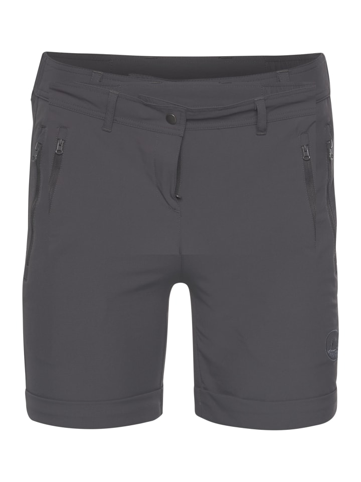 Трекинговые шорты антрацитового цвета Polarino
Трекинговые шорты антрацитового цвета Polarino