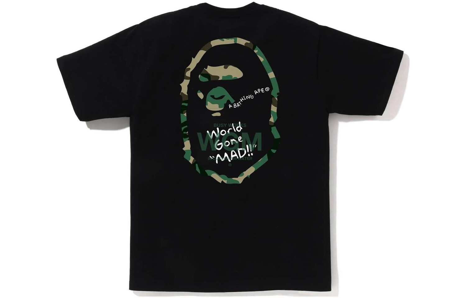 Футболка BAPE Woodland Camo WGM Ape Head A Bathing Ape, белый
Футболка BAPE Woodland Camo WGM Ape Head A Bathing Ape, белый
