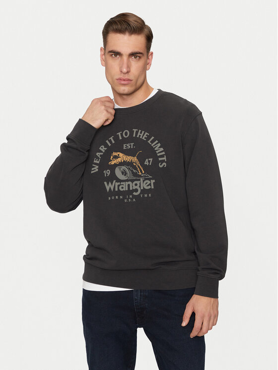 Толстовка обычного кроя Wrangler, черный
Толстовка обычного кроя Wrangler, черный