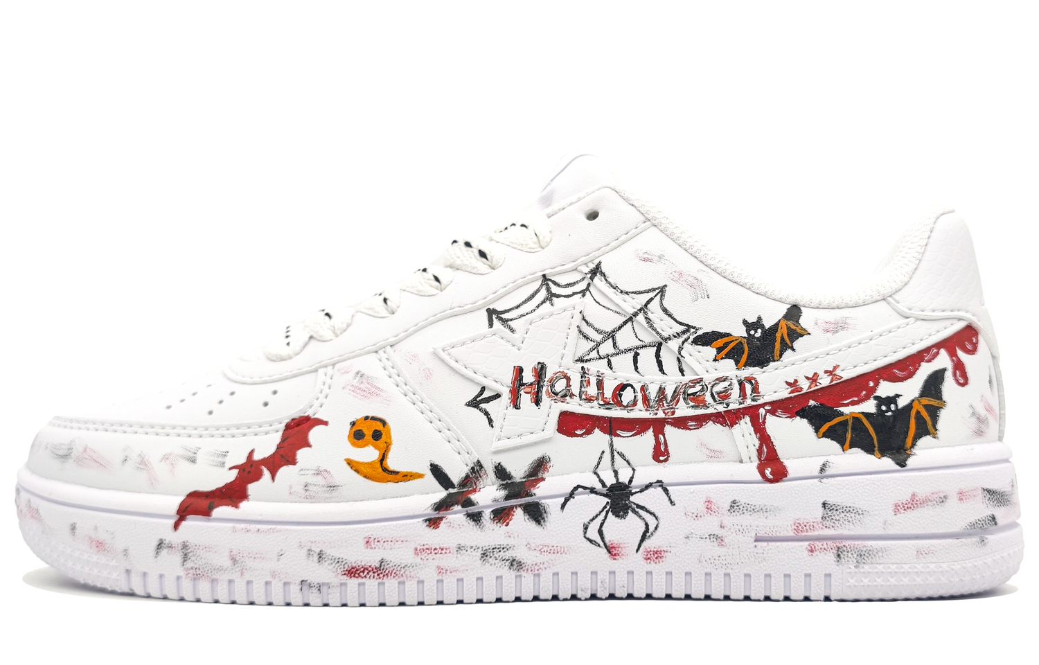 XTEP Кроссовки Air Force One противоскользящие износостойкие низкие для скейтбординга мужские белые кроваво-красные, цвет White Blood Red
XTEP Кроссовки Air Force One противоскользящие износостойкие низкие для скейтбординга мужские белые кроваво-красные, цвет White Blood Red