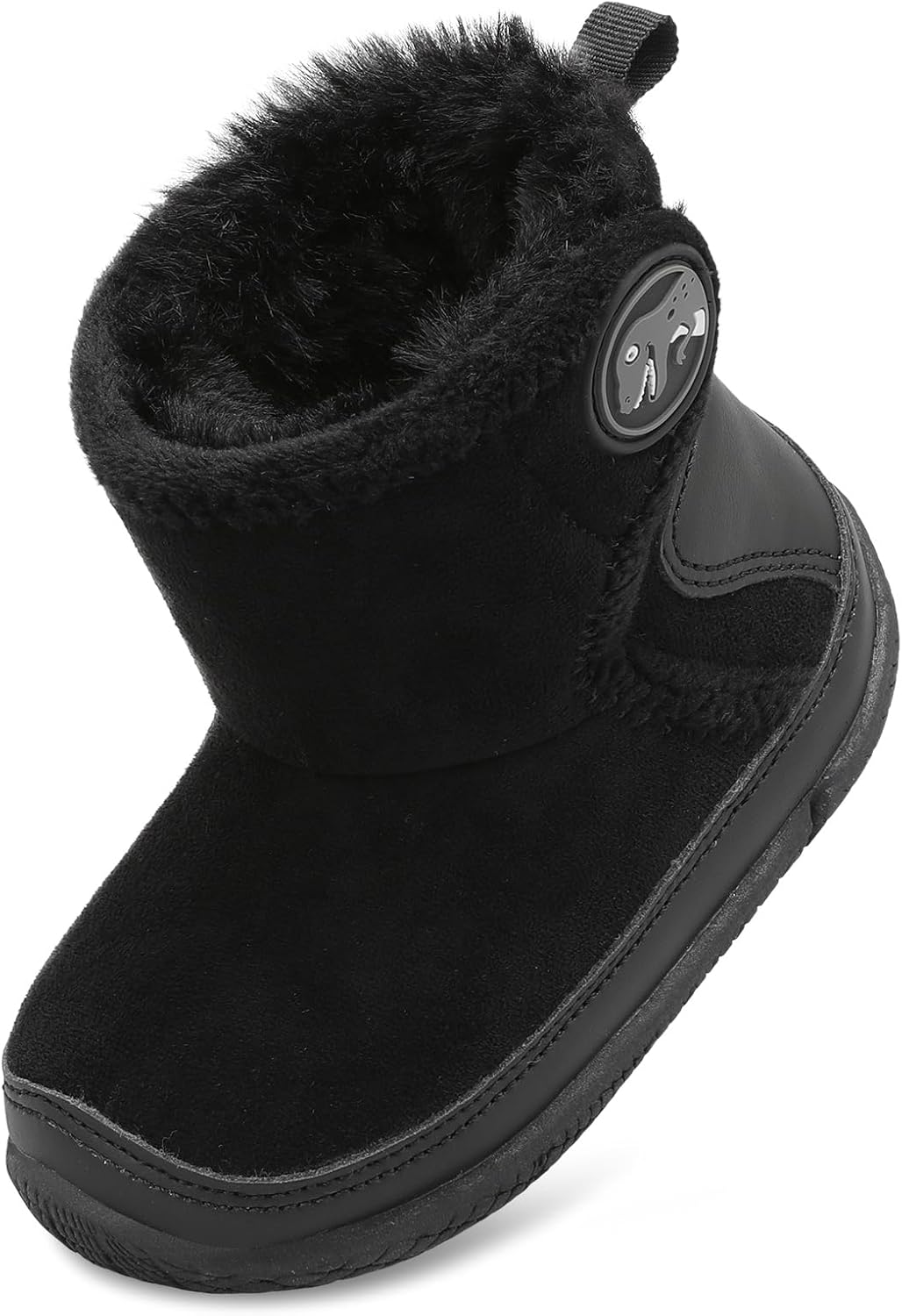 Детские ботинки JIASUQI для малышей, теплые зимние ботинки-тапочки для мальчиков и девочек, Black
Детские ботинки JIASUQI для малышей, теплые зимние ботинки-тапочки для мальчиков и девочек, Black