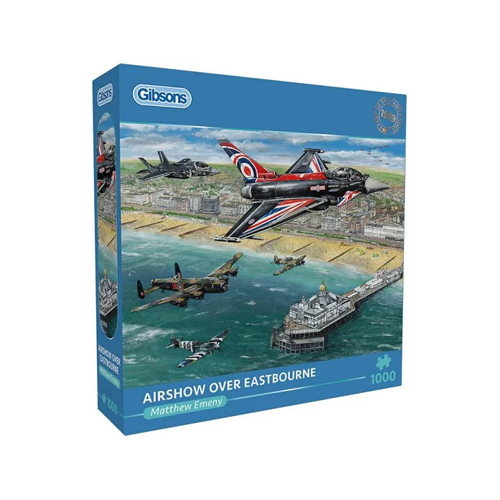 Пазлы Gibsons – Airshow Over Eastbourne – 1000 Piece Jigsaw Puzzle
Пазлы Gibsons – Airshow Over Eastbourne – 1000 Piece Jigsaw Puzzle