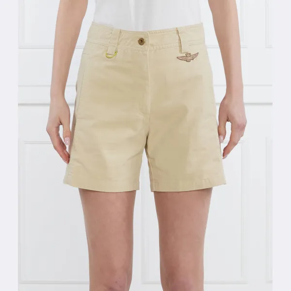 Шорты прямого кроя Aeronautica Militare, желтый
Шорты прямого кроя Aeronautica Militare, желтый