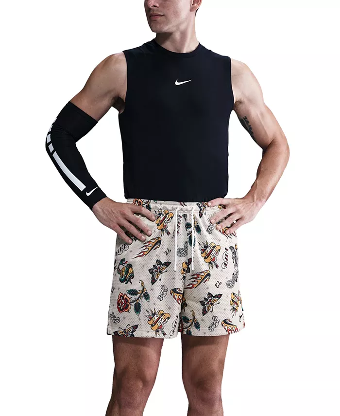 Мужские шорты с сетчатыми вставками West Coast Tattoo Logo Graphic Nike, коричневый
Мужские шорты с сетчатыми вставками West Coast Tattoo Logo Graphic Nike, коричневый