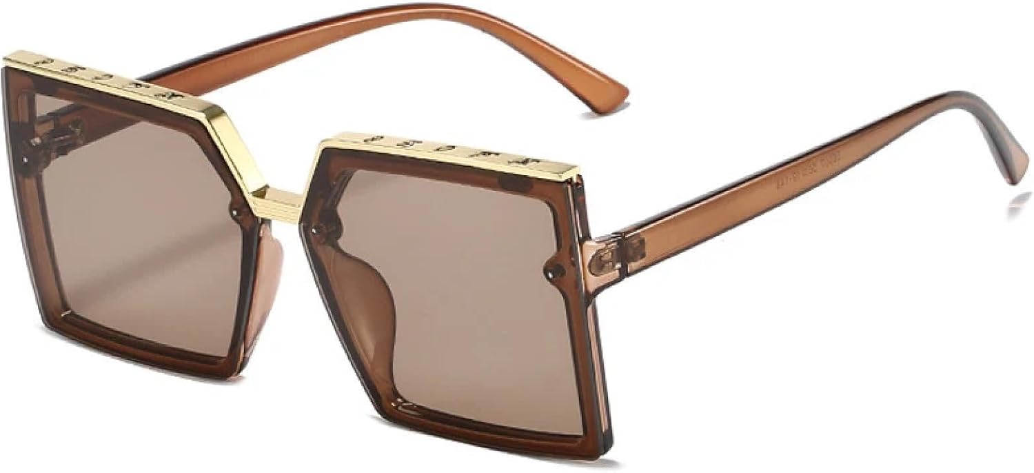 Классические винтажные солнцезащитные очки в крупной оправе для женщин и мужчин, модные, для активного отдыха, вождения, рыбалки, с защитой от УФ-излучения UV400 TKKTLLT, Tea Tea
Классические винтажные солнцезащитные очки в крупной оправе для женщин и мужчин, модные, для активного отдыха, вождения, рыбалки, с защитой от УФ-излучения UV400 TKKTLLT, Tea Tea