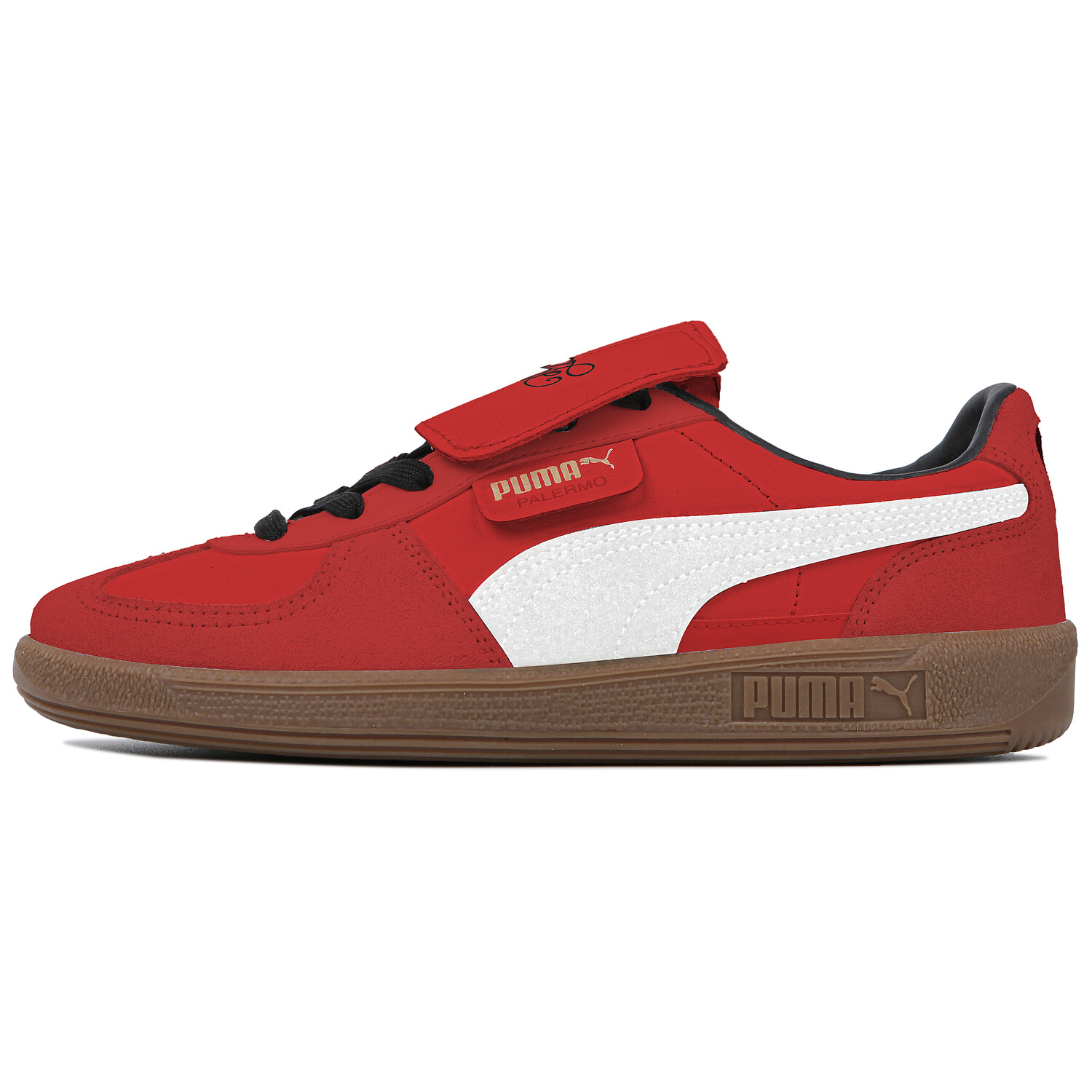 Кроссовки Puma Palermo Unisex, красный/белый/коричневый
Кроссовки Puma Palermo Unisex, красный/белый/коричневый