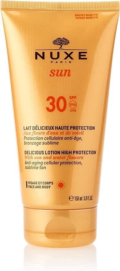 Nuxe Sun Lait Delicieux Protection Spf 30 150 мл
Nuxe Sun Lait Delicieux Protection Spf 30 150 мл