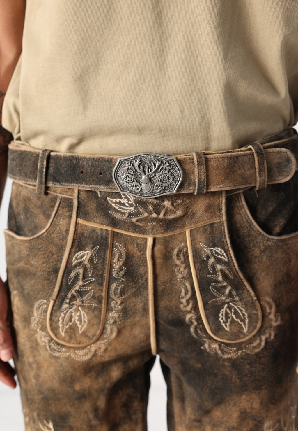 Кожаные брюки Stockerpoint, коричневый
Кожаные брюки Stockerpoint, коричневый